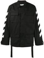 Off-white - Brushed Field Jacket - Men - Cotton/polyamide/polyester - S, Black, Cotton/polyamide/polyester