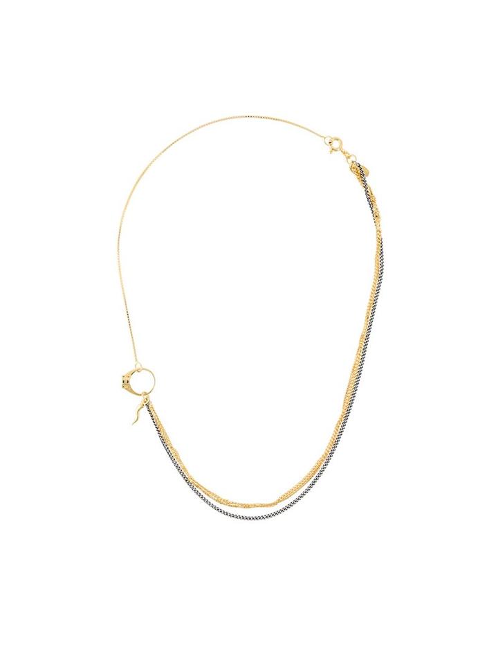 Iosselliani 'silver Heritage' Ring Necklace, Women's, Metallic