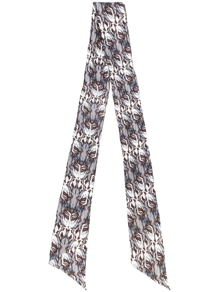 Thomas Wylde Sexes Printed Scarf - Grey