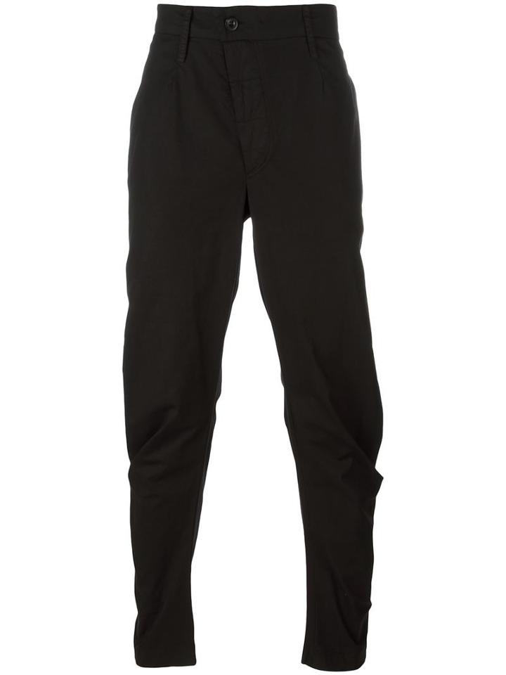 Lost & Found Rooms 'soft Over' Trousers, Men's, Size: Xl, Black, Cotton/spandex/elastane