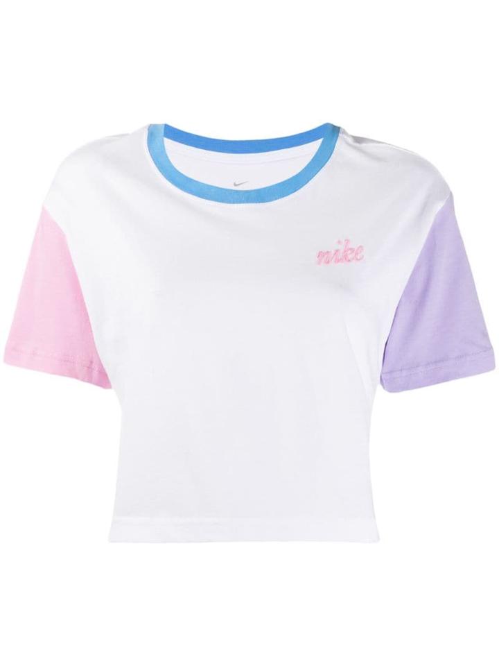 Nike Crop Logo T-shirt - White