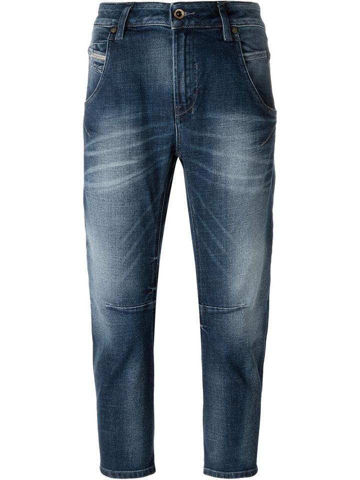 Diesel 'fayza 0850' Jeans, Women's, Size: 26/30, Blue, Cotton/spandex/elastane