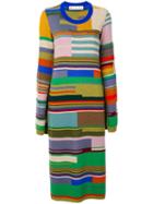 Marni - Patchwork Dress - Women - Polyamide/virgin Wool - 38, Polyamide/virgin Wool