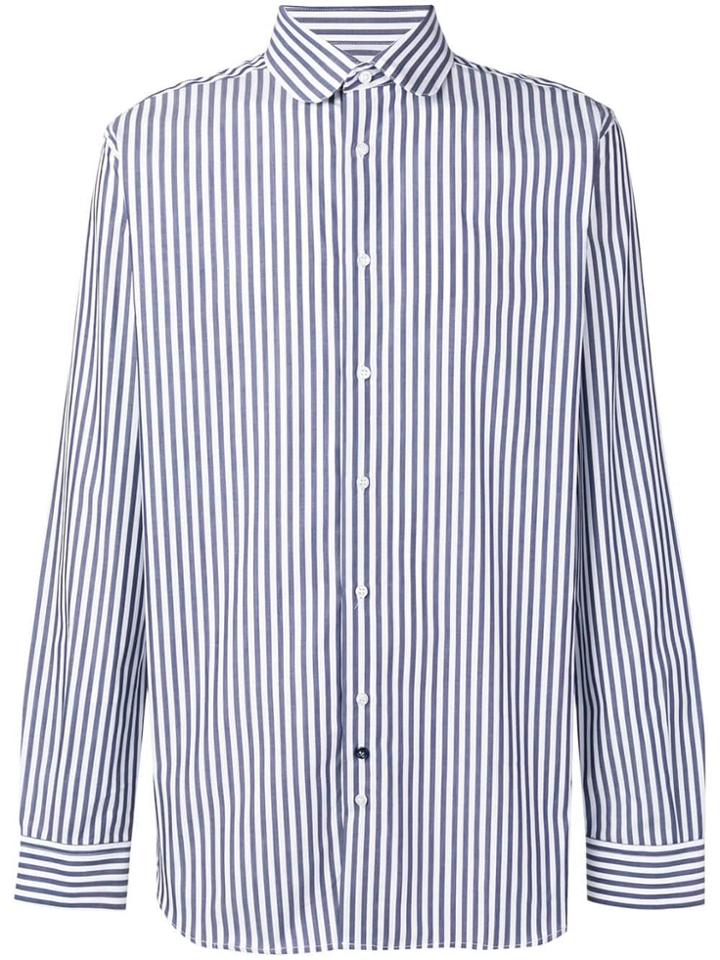 Lc23 Striped Shirt - White