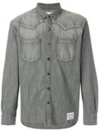 Neighborhood Curved Yoke Shirt - Grey