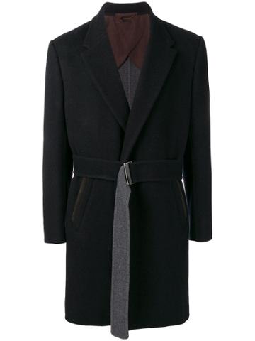 Ermenegildo Zegna Couture Belted Coat - Black