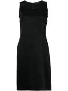 Ann Demeulemeester Sleeveless Shift Dress - Black