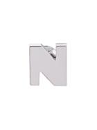 Mehem N Stud Earring - Metallic