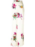 Etro - Floral Wide Leg Pants - Women - Acetate - 42, Acetate