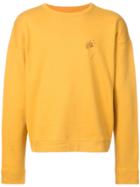 The Elder Statesman Long Sleeved Sweater - Yellow & Orange
