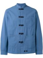 Bleu De Paname - Mandarin Neck Duffle Shirt - Men - Cotton - L, Blue, Cotton