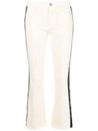 Pinko Pollon Cropped Jeans - White