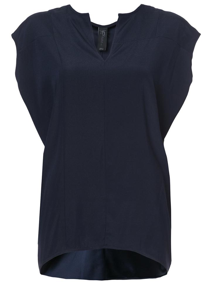 Zero + Maria Cornejo Open Neck Top - Black