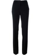 Lanvin High Waist Trousers, Women's, Size: 40, Black, Viscose/spandex/elastane