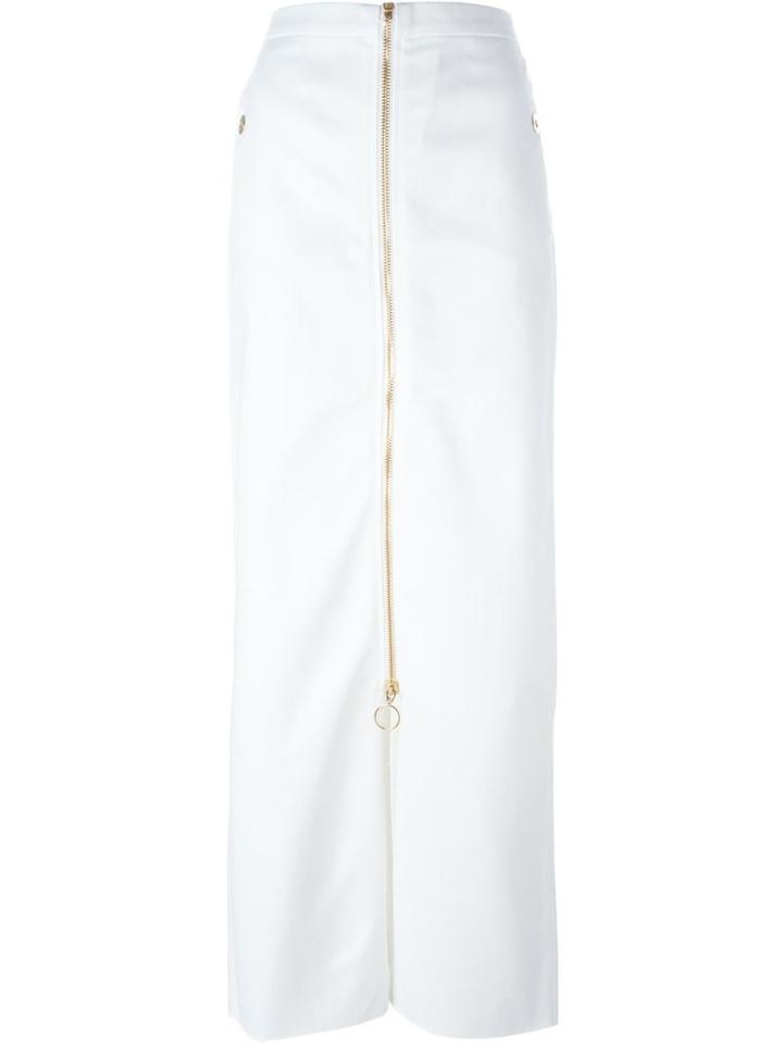 Etienne Deroeux Front Zipper 'caroline' Skirt