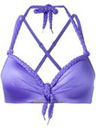 Marlies Dekkers - Holi Glamour Push Up Bikini Top - Women - Nylon/spandex/elastane - 70b, Women's, Pink/purple, Nylon/spandex/elastane