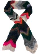 Faliero Sarti Striped Scarf, Women's, Silk/acrylic/polyamide/wool