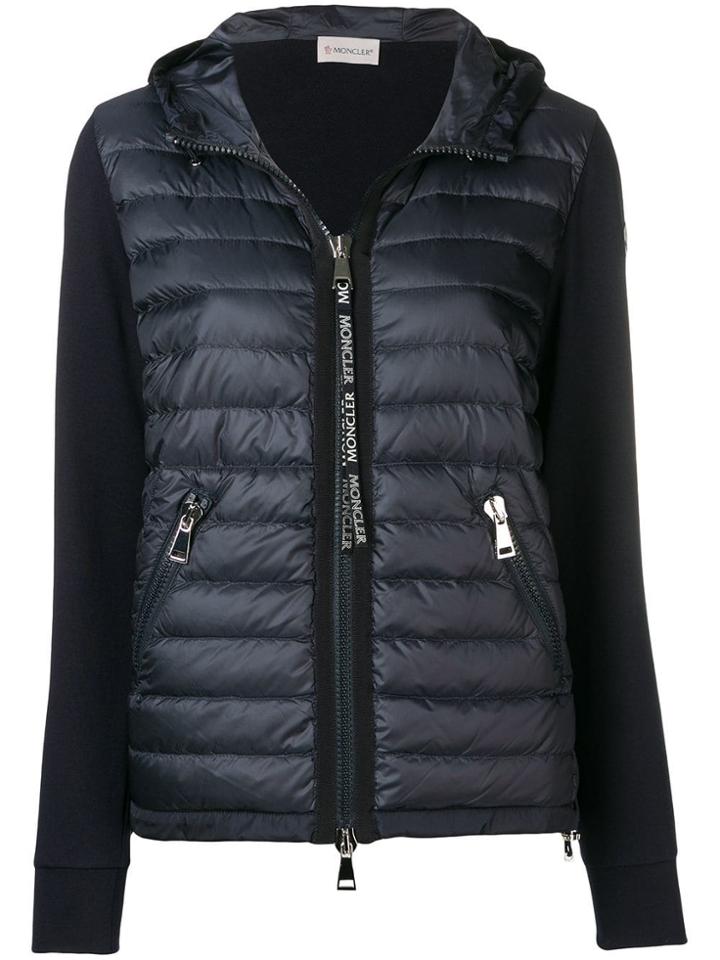 Moncler Padded Zipped Jacket - Blue