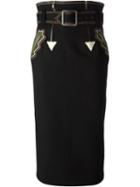 Jean Paul Gaultier Vintage Wester-style High Waisted Skirt