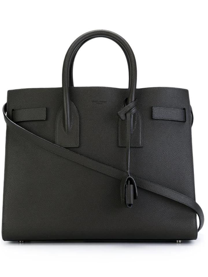 Saint Laurent - Small 'sac De Jour' Tote - Women - Calf Leather - One Size, Women's, Grey, Calf Leather