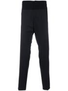 Just Cavalli High Waist Tailored Trousers - Black
