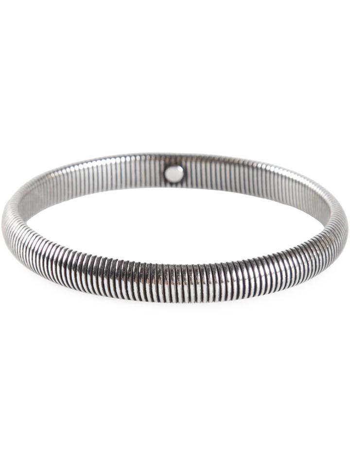 Janis Savitt Narrow Cobra Bracelet - Metallic