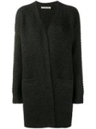 Vince Oversized Cardigan, Women's, Size: Xs, Grey, Wool/yak