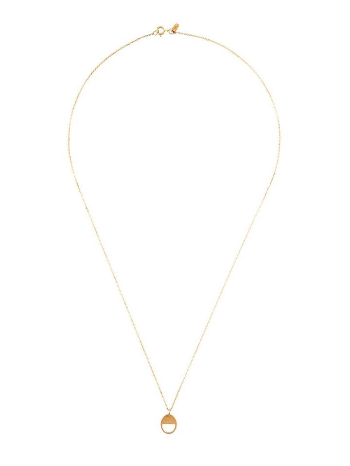 Sarah & Sebastian Cutout Necklace, Women's, Metallic