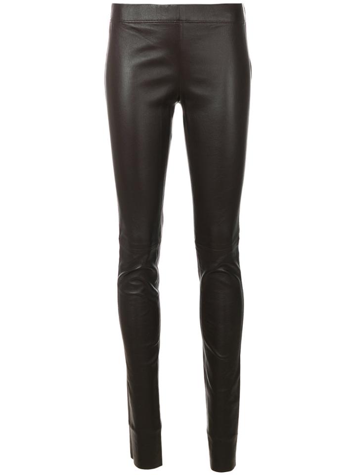 Joseph Skinny Trousers - Brown