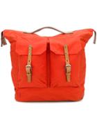 Ally Capellino Square Duffel Backpack - Yellow & Orange
