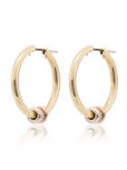 Spinelli Kilcollin 18k Yellow Gold Diamond Hoop Earrings - Metallic