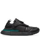Adidas Black Futurepacer Leather Sneakers