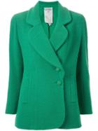 Chanel Vintage Double Breasted Blazer - Green