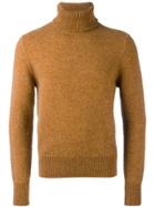 Ami Alexandre Mattiussi Turtleneck Sweater - Yellow & Orange
