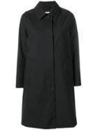 Mackintosh Black Wool Storm System Coat
