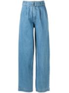 Tamuna Ingorokva Adwoa Denim Jeans - Blue