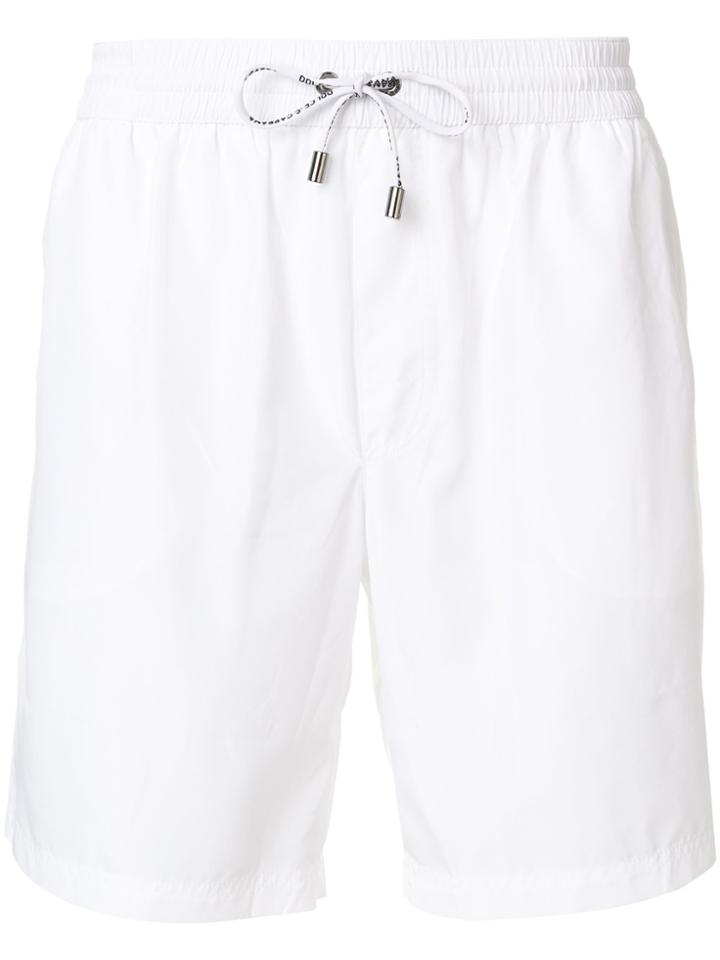 Dolce & Gabbana Classic Swim Shorts - White