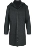Hevo Hooded Coat - Grey