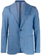 Entre Amis Chambray Blazer - Blue