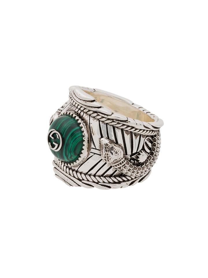 Gucci Large Gucci Garden Ring - Metallic