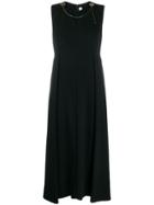 Victoria Beckham Chain Trim Dress - Black
