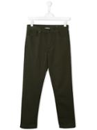 Dondup Kids Teen Slim-fit Trousers - Green