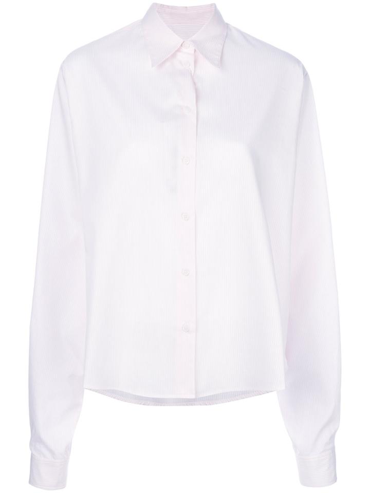 Mm6 Maison Margiela Loose-fit Shirt - Pink & Purple