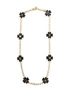 Tory Burch Chunky Chain Necklace - Black