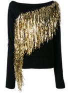 A.f.vandevorst Fringe Jumper - Black