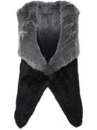 Meteo By Yves Salomon Furry Waistcoat