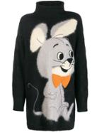 Jc De Castelbajac Pre-owned Cartoon Motif Jumper - Black