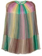 M Missoni Rainbow Stripe Poncho, Women's, Polyamide/viscose/metallic Fibre