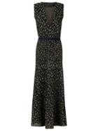 Gig - Pattern Knit Dress - Women - Polyimide - M, Women's, Black, Polyimide