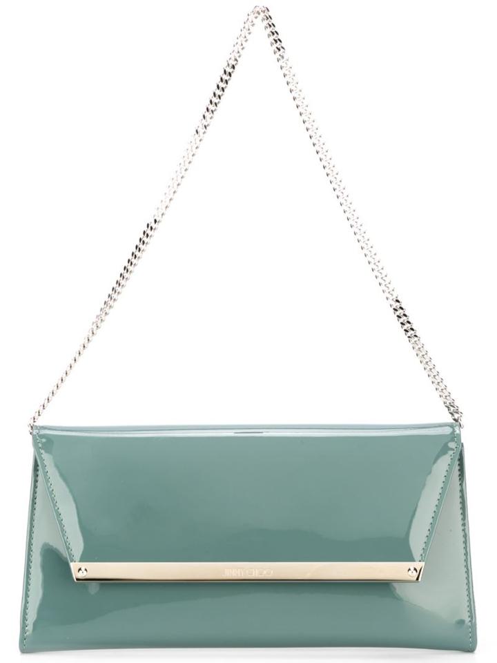 Jimmy Choo 'margot' Clutch, Women's, Green